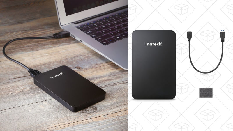 Inateck HDD/SSD Enclosure, $11 with code 3ZNBOI4L